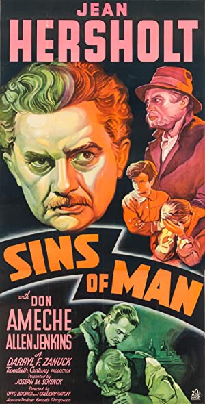Sins of Man (1936) starring Jean Hersholt on DVD on DVD